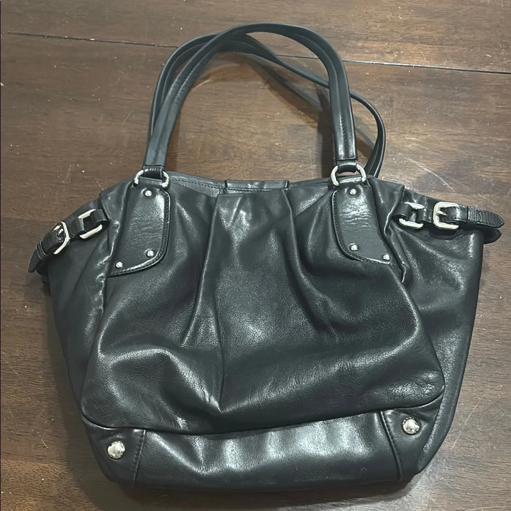 Prada Black Shoulder Bag with Silver Hardware - Picture 3 of 4